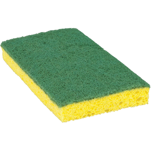 Scotch-Brite Medium Duty Scrub Sponge, Scrubbing, 3-3/5" W x 6-1/10" L Mukwa Safety Services