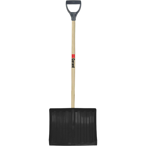 Nordic Snow Shovel, Polypropylene Blade, 17-3/4" Wide, D-Grip Handle Mukwa Safety Services