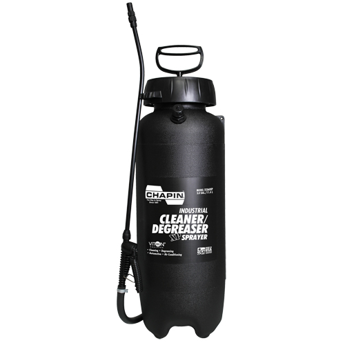 Vaporisateur industriel pour nettoyant & d&eacute;graissant Viton, 3 gal. (11,36 L), Plastique/Poly&eacute;thyl&egrave;ne, Lance de 18" Mukwa Safety Services