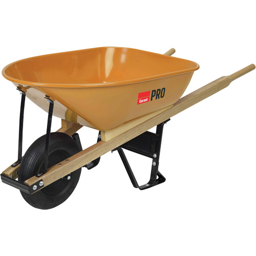 Brouettes robustes Pro, 6 pi³, plateau Acier Mukwa Safety Services