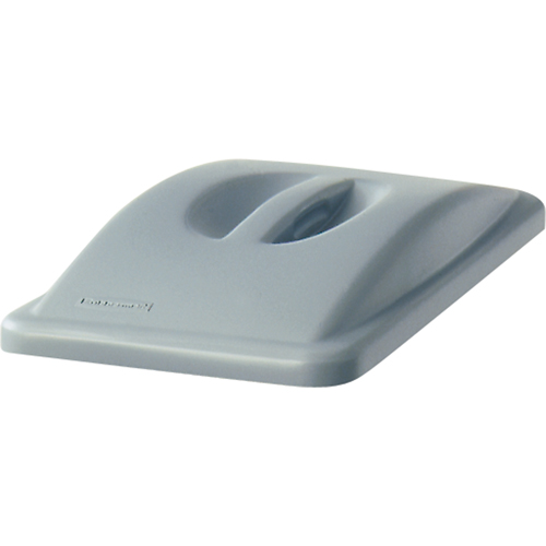 Slim Jim&reg; Handle Top, Flat Lid, Plastic, Fits Container Size: 20-3/8" x 11-5/16" Mukwa Safety Services
