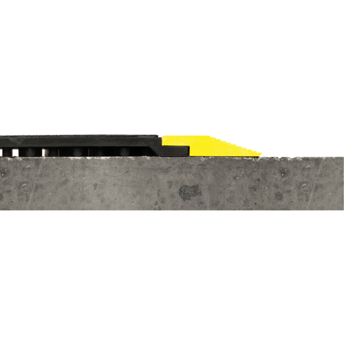 24/Seven&reg; Matting, Rubber, 3' W x 3' L, 5/8" Thick, Black Mukwa Safety Services