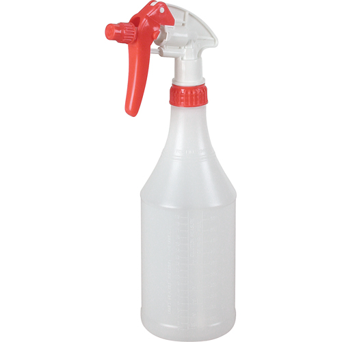 Bouteille ronde avec pulv&eacute;risateur &agrave; g&acirc;chette, 24 oz Mukwa Safety Services