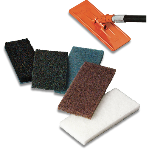 Doodlebug Scrub 'n Strip Pad, 10" L x 4-6/10" W Mukwa Safety Services
