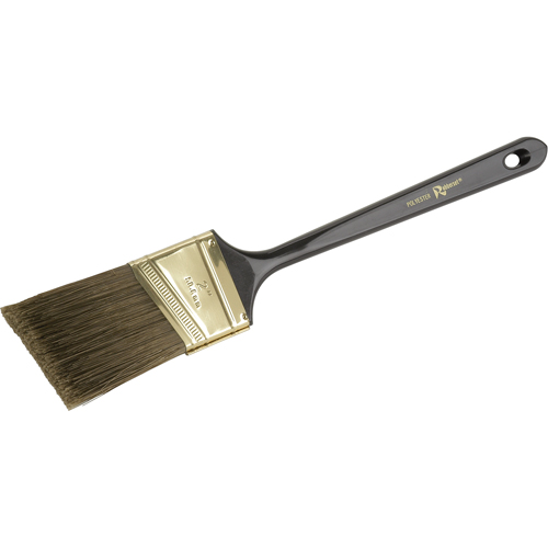 One Coat 100% Angle Sash Brush, Polyester, Plastic Handle, 2" Width Mukwa Safety Services