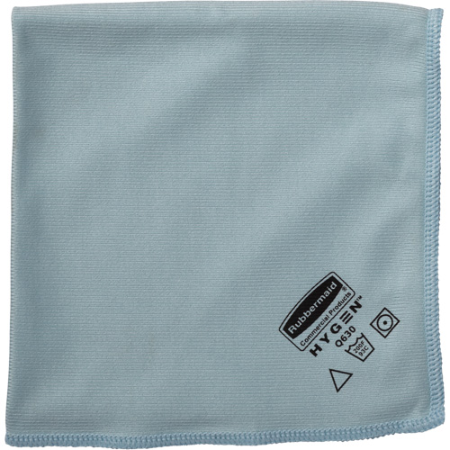 Chiffons en microfibre Hygen s&eacute;rie ex&eacute;cutif, Microfibre, Bleu Mukwa Safety Services