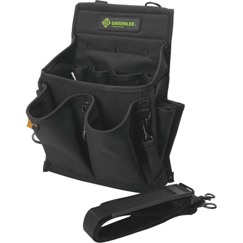 Sac &agrave; outils, Nylon, 20 pochettes, Noir Mukwa Safety Services