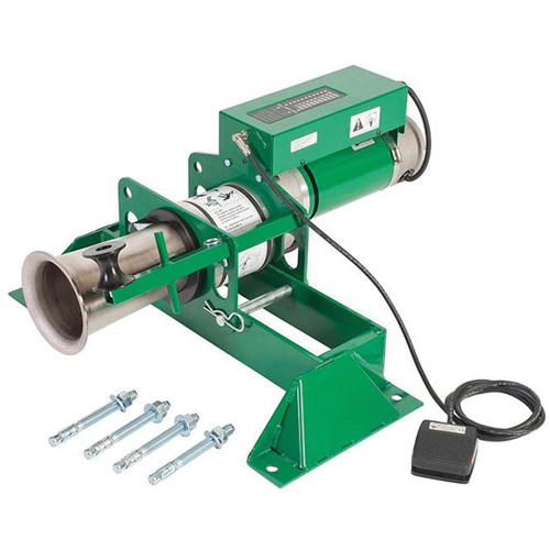 Tire-c&acirc;bles &eacute;lectrique UT10-22 Ultra Tugger 10 avec fixation au sol Mukwa Safety Services