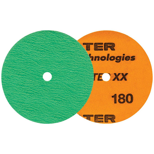Disque de ponçage QUICK-STEP XX, dia 4-1/2", Grain 180, C&eacute;ramique Mukwa Safety Services