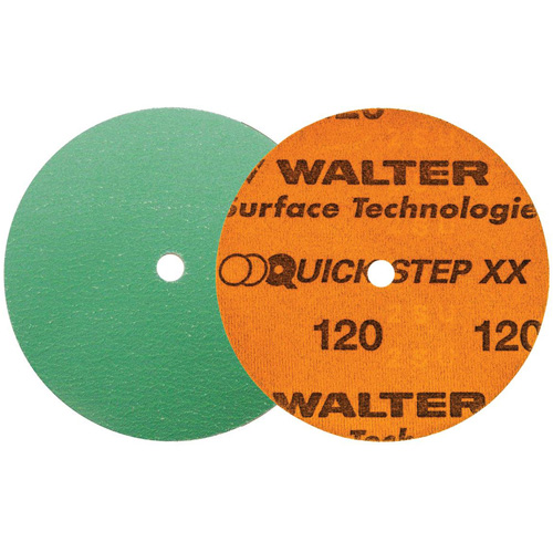 Disque de ponçage QUICK-STEP XX, dia 5", Grain 120, C&eacute;ramique Mukwa Safety Services
