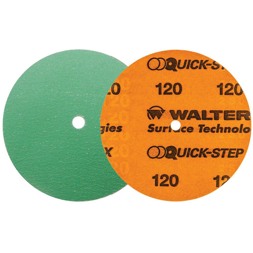 Disque de ponçage QUICK-STEP XX, dia 6", Grain 120, C&eacute;ramique Mukwa Safety Services