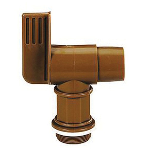 Faucet for Plastic Drum, 2" NPT Mukwa Safety Services