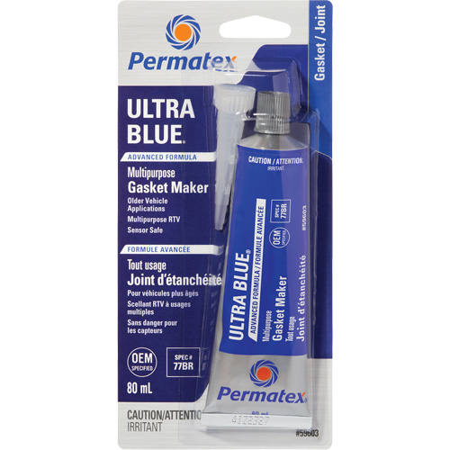 Compos&eacute; &agrave; joints Ultra Blue, 80 ml, Tube, Bleu Mukwa Safety Services