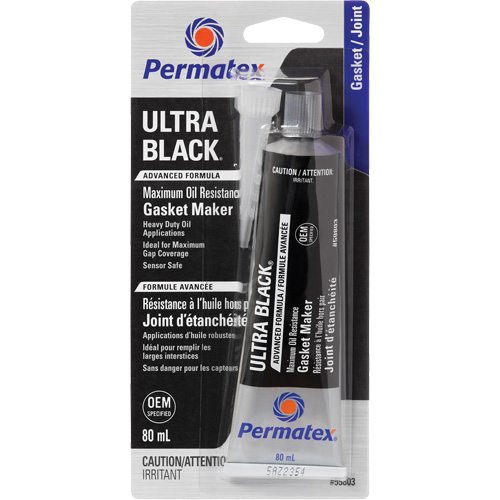Compos&eacute; &agrave; joints Ultra Black, Tube, Noir Mukwa Safety Services