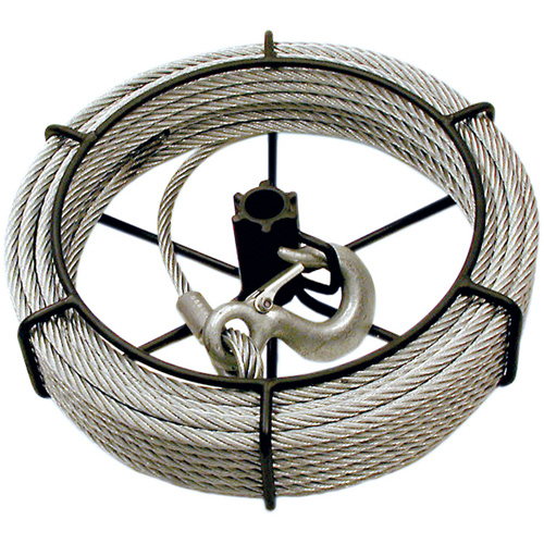Assemblage de c&acirc;ble de 100' JGP-75A 1/4 tonnes pour chariot-palans JET Mukwa Safety Services