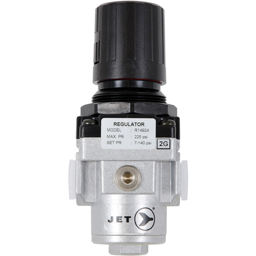 R&eacute;gulateur de d&eacute;bit dair interm&eacute;diaire, 3/8" NPT, PSI max. de 220 PSI, Canalisation Mukwa Safety Services