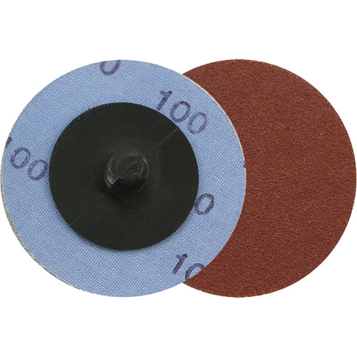 Cloth Back Sanding Disc, 2" Dia., A120 Grit, Aluminum Oxide Mukwa Safety Services