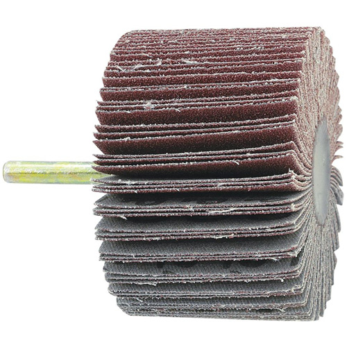 Shaft Mounted Flapwheel, 60 Grit, 1-1/2" x 1/4" Mukwa Safety Services