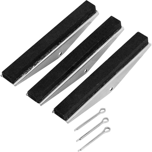 Jeu de pierres de rechange pour polissage grossier 3 mcx Mukwa Safety Services