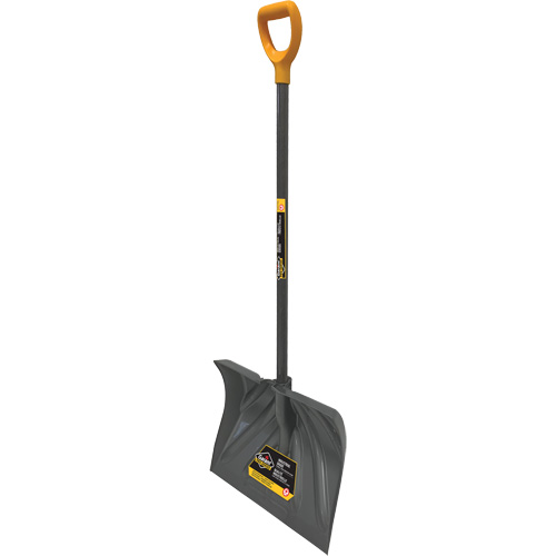 Pelle &agrave; neige Pro, Lame Polypropyl&egrave;ne, Largueur 13-1/2", Manche Prise en D Mukwa Safety Services