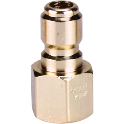 Connecteur femelle 3/8" &agrave; d&eacute;saccouplement rapide en acier plaqu&eacute; Mukwa Safety Services