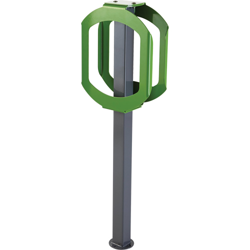 Bike Stop Bike Racks, Steel, 2 Bike Capacity Mukwa Safety Services