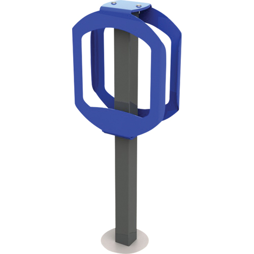 Supports pour bicyclettes Bike Stop, Acier, 2 bicyclettes Mukwa Safety Services