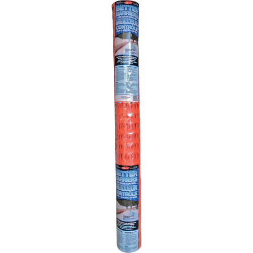 Snow Fence, 50' L x 4' W, Orange Mukwa Safety Services