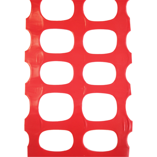 Snow Fence, 50' L x 4' W, Orange Mukwa Safety Services