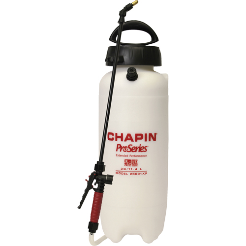 Pulv&eacute;risateur &agrave; main de s&eacute;rie XP Pro, 3 gal., Plastique, Lance de 20" Mukwa Safety Services