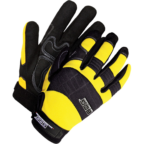 Gants performants &agrave; usage intensif avec paumes coussin&eacute;es, Paume Synth&eacute;tique, Taille T-Grand Mukwa Safety Services