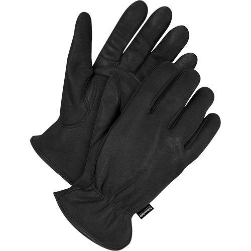 Classic Lined Drivers Gloves, Large, Grain Deerskin Palm, Thinsulate Inner Lining Mukwa Safety Services