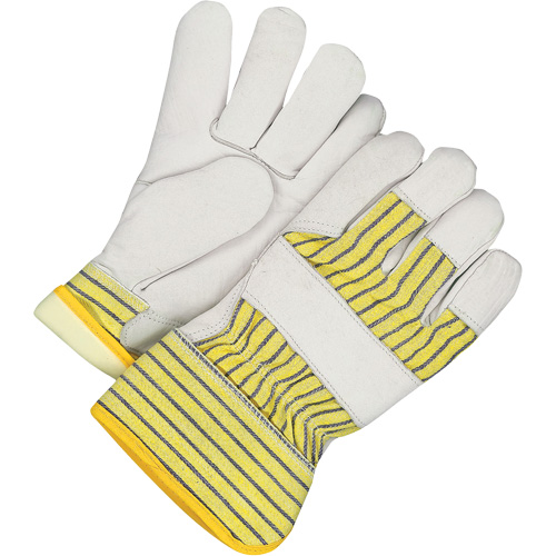 Classic Fitter Gloves, Large, Grain Cowhide Palm, Thinsulate Inner Lining Mukwa Safety Services