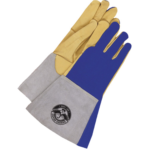 MIG & TIG Welding Gloves, Grain Deerskin, Size Large Mukwa Safety Services