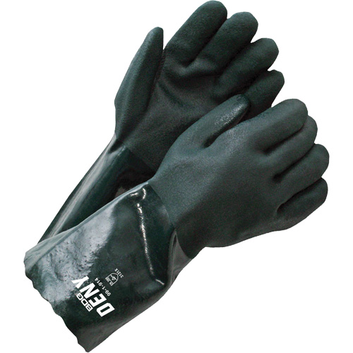 Deny 14" Coated Gloves, One Size, PVC Coating Mukwa Safety Services