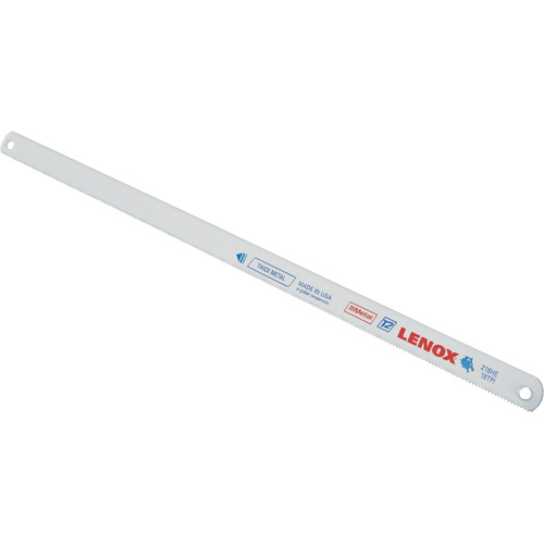 Hacksaw Blades, Bi-Metal, 12" L, 18 TPI Mukwa Safety Services
