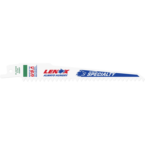 Lame de scie alternative, Bim&eacute;tal, 6 Dents par pouce, 6" lo x 3/4" la Mukwa Safety Services