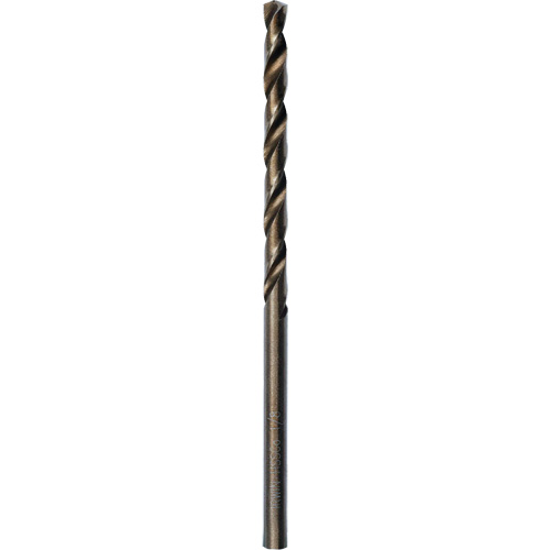 Foret court &agrave; usage intensif, Acier rapide au cobalt, 1/8", 2-3/4" lo, 1-5/8" Cannelure, 135° Angle Mukwa Safety Services