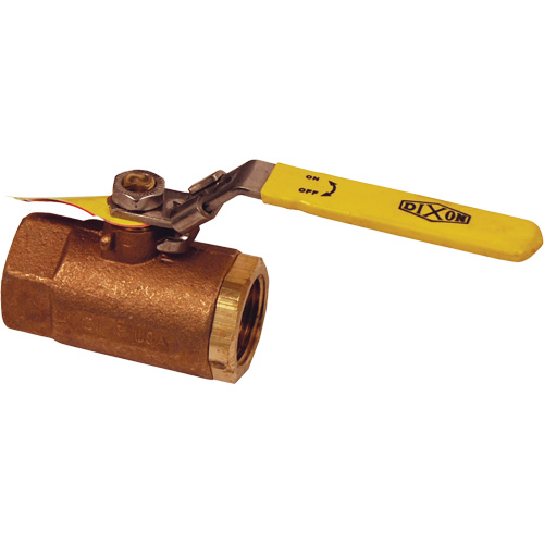 Safety-Vented Ball Valve, Bronze, Manual, FNPT x FNPT Mukwa Safety Services