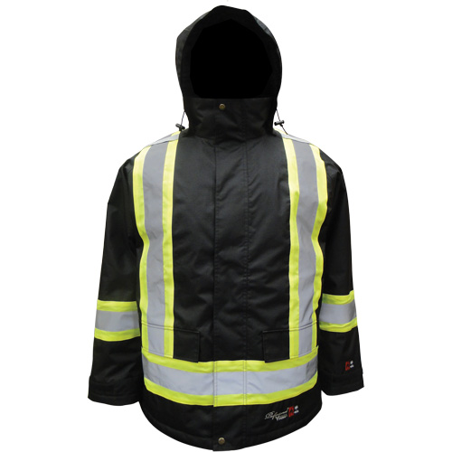 Parka isol&eacute; Journeyman, 3T-Grand, Noir Mukwa Safety Services
