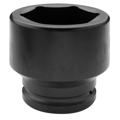 Socket, Impact, 3-1/8", 1-1/2" Drive, 6 Points Mukwa Safety Services