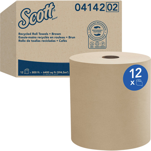 Scott&reg; Universal Hard Roll Towels, 1 Ply, Standard, 800' L Mukwa Safety Services