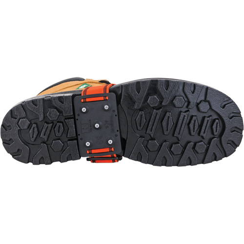 Mid-Sole Ice Cleats, Tungsten Carbide, Stud Traction, One Size Mukwa Safety Services