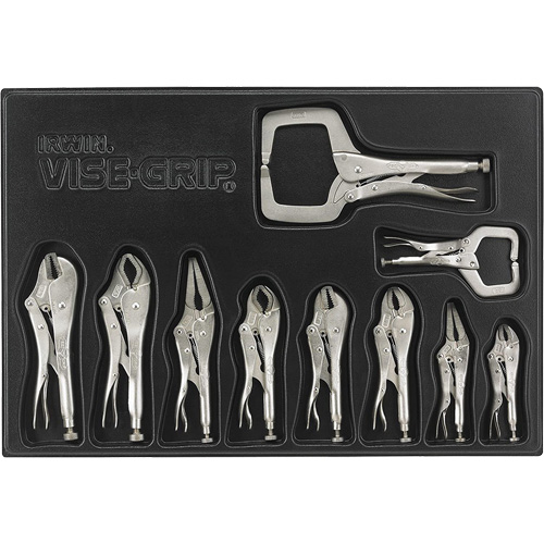 Jeu de pinces de blocage Vise-Grip Original, 10 Morceaux Mukwa Safety Services