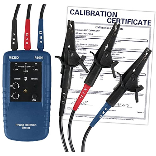 Phase and Motor Rotation Tester with ISO Certificate Mukwa Safety Services