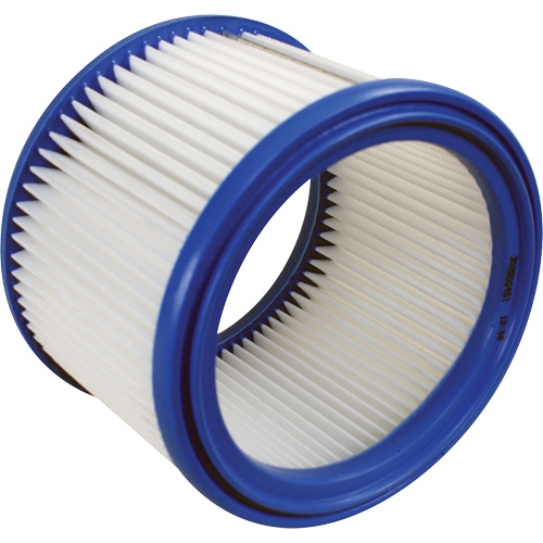 Filtre PET-Fleece de rechange pour aspirateur, Cartouche, Pour 7 gal. US Mukwa Safety Services