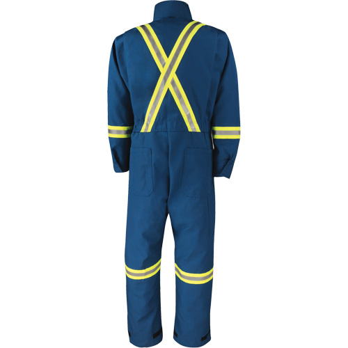 Dupont Nomex&reg; IIIA Deluxe Coveralls, Size 3X-Large (Tall), Royal Blue, 6 cal/cm² Mukwa Safety Services