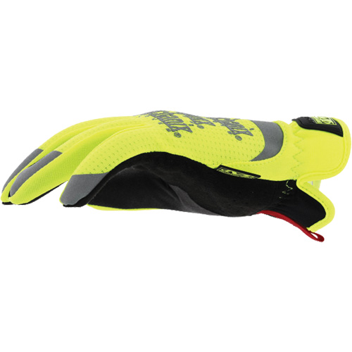 FastFit&reg; High-Visibility Work Gloves, Synthetic Palm, Size Medium/9 Mukwa Safety Services