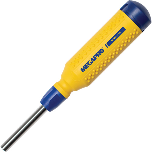 Original Stainless Steel 15-in-1 Multi-Bit Screwdriver, 8-37/50" L, Textured Handle Mukwa Safety Services
