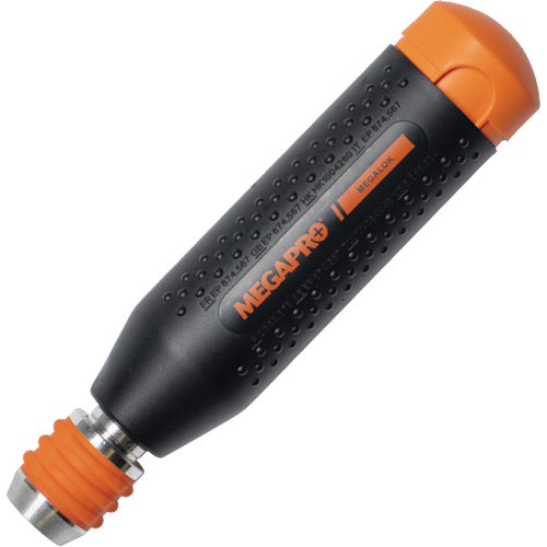 Original MEGALOK 15-in-1 Multi-Bit Screwdriver, 6-3/10" L, Textured Handle Mukwa Safety Services